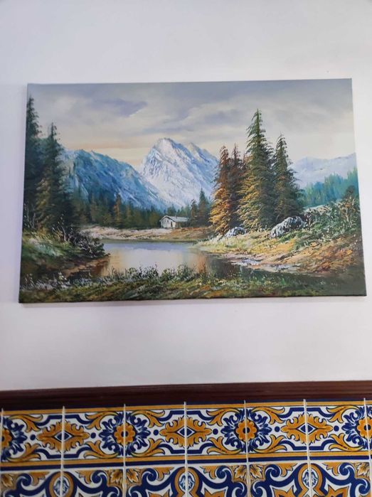 Quadros Pinturas com relevo