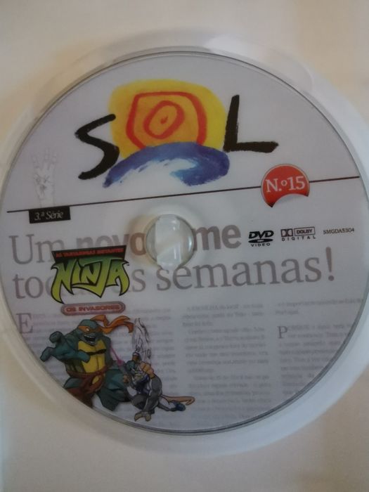 DVD - Tartarugas Ninja
