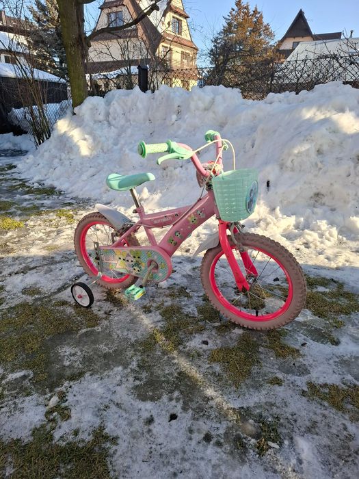 Rowerek dla dziewczynki 16 cali