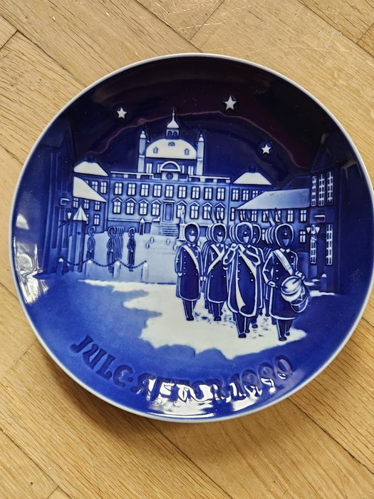 Royal copenhagen / jule after - świąteczne talerzyki 1990