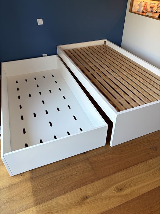 Cama de solteiro 190x90 com gavetao