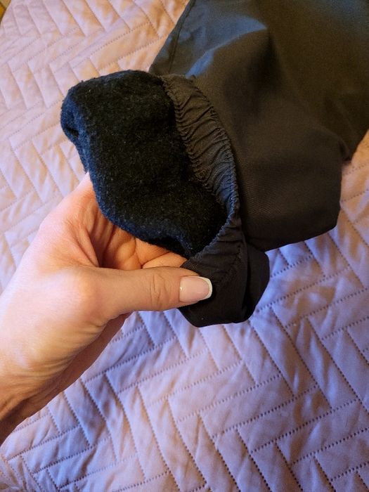 Spodnie męskie ocieplane trekingowe quechua S jak nowe