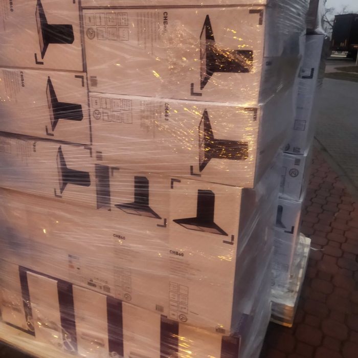 NOWY Okap Kuchenny 50 , 60 INOX, Czarny, Biały Taniej 60%