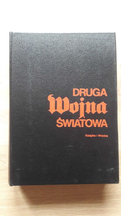 Druga wojna światowa  wydanie z 1987 roku 680 stron