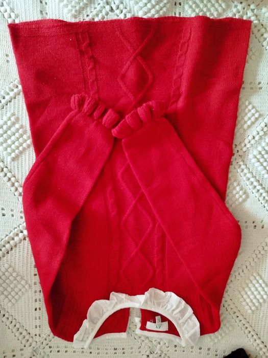 Vestido vermelho menina marca Zippy