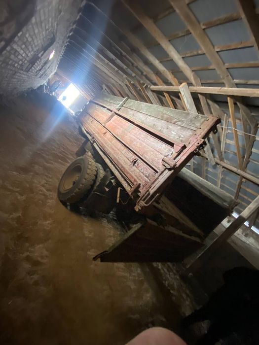 Прицеп одноосний з 53 газона