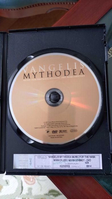 DVD VANGELIS - Mythodea