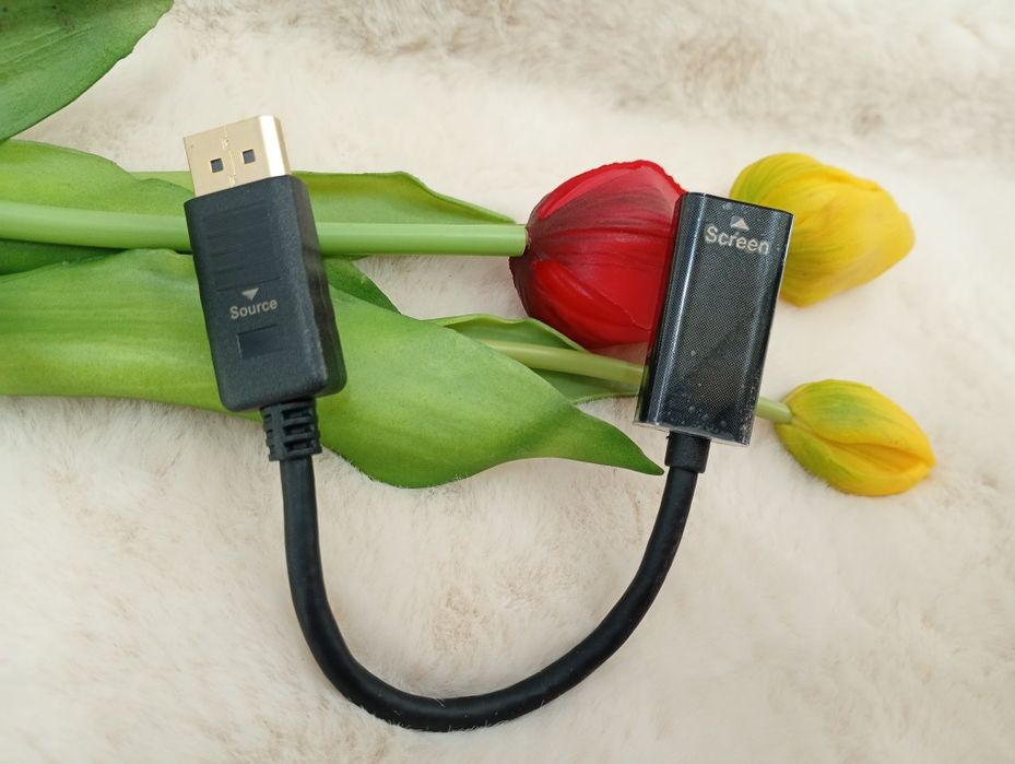 Benfei displayport Hdmi 000095black adapter, czarny, 15 cm