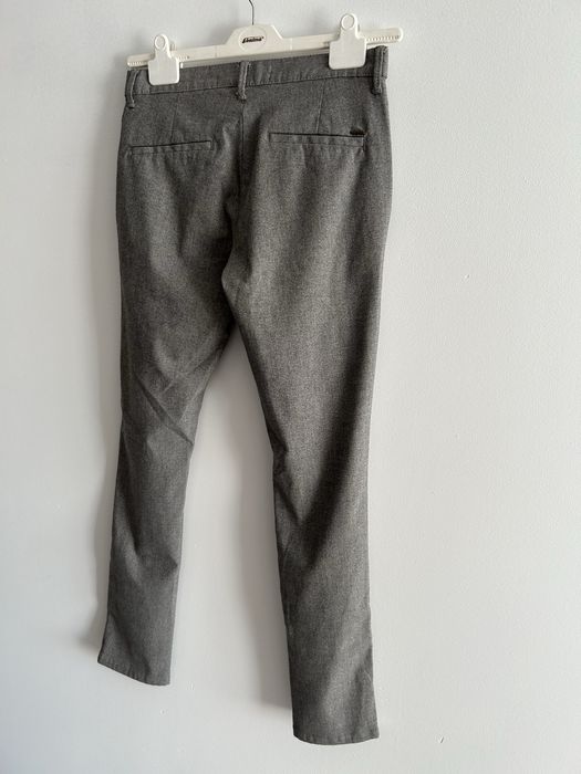 Eleganckie spodnie męskie ZARA gold