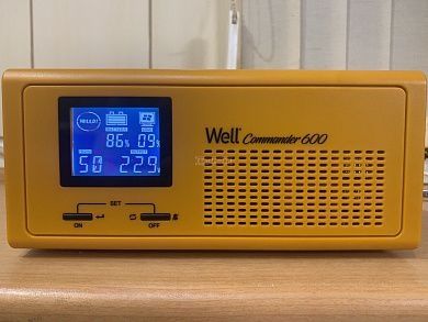 Перетворювач напруги (інвертор) Блок ДБЖ  WEll Comander 600