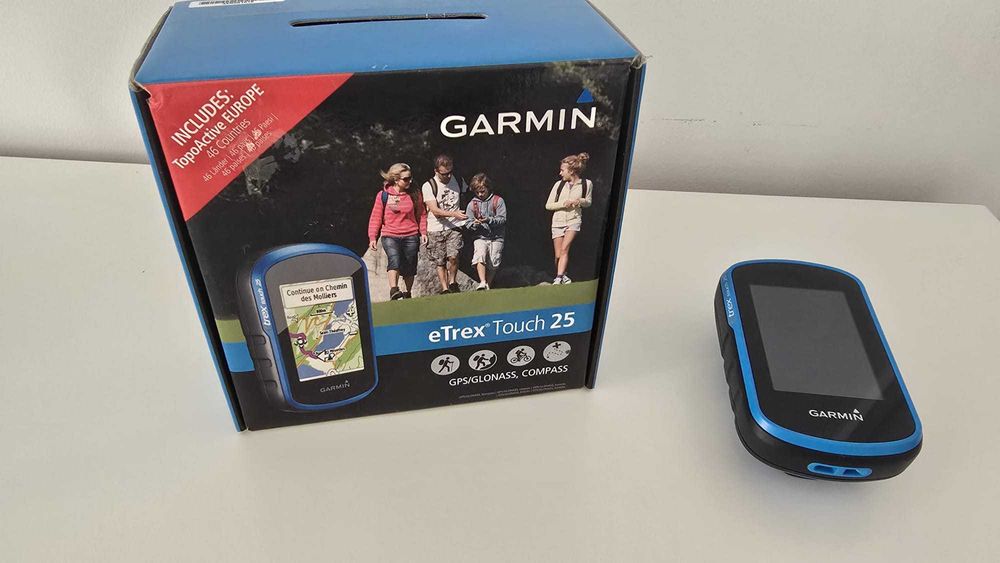 GPS Garmin eTrex Touch 25 GPS (Novo – substituição Garmin / nunca usado)