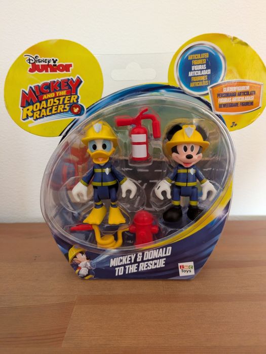 NOVOS e SELADOS - Packs Figuras Disney (Policia e Bombeiros)