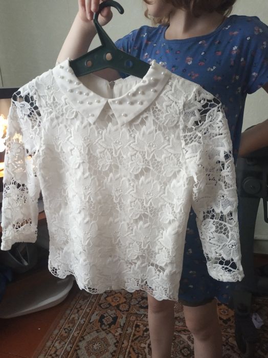 Блузка для дівчинки в школу