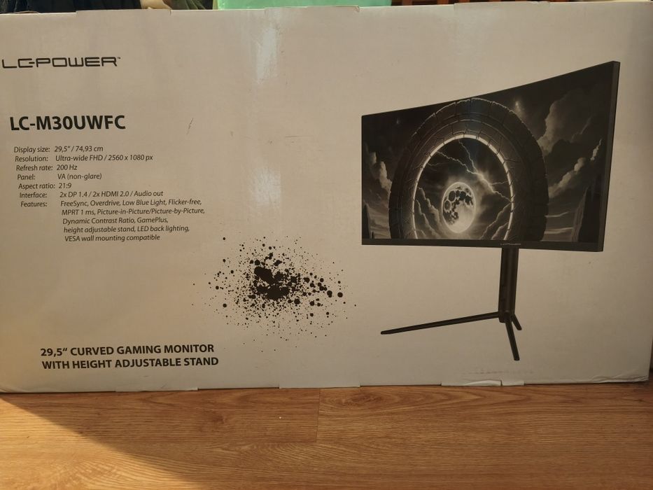 Monitor LCPOWER UWFHD 200hz 29'5