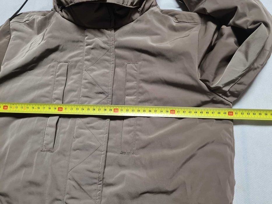 TOMMY HILFIGER - Thermore / Damska Parka roz. S IDEAŁ ^ -