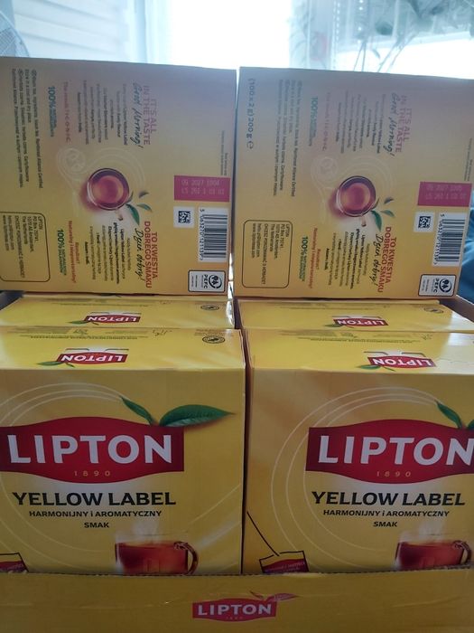 Herbata lipton yellow label