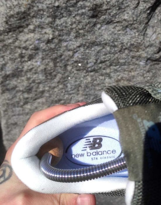 (1494) Чоловічі Кросівки New Balance 574 хакі зелені (41, 44, 45)