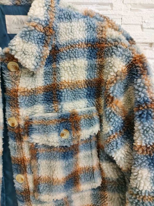 Тепла куртка сорочка Zara