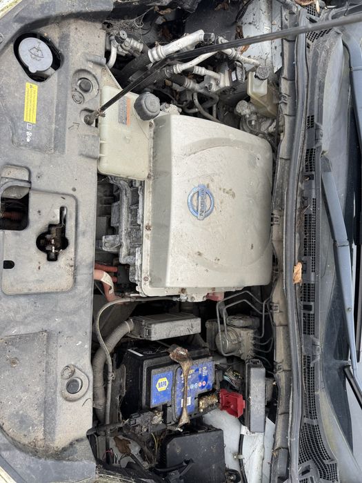 Nissan Leaf 2014r, elektryk, Anglik z kluczykami