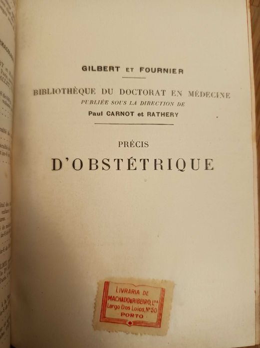 Obstétrique - Fabre (1931 - 2 Volumes)