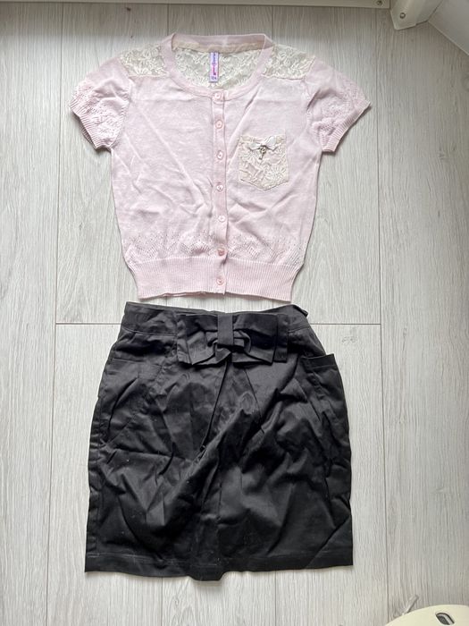 Mega paka markowych ubrań 134, Zara, Next, Reporter, H&M sukienka