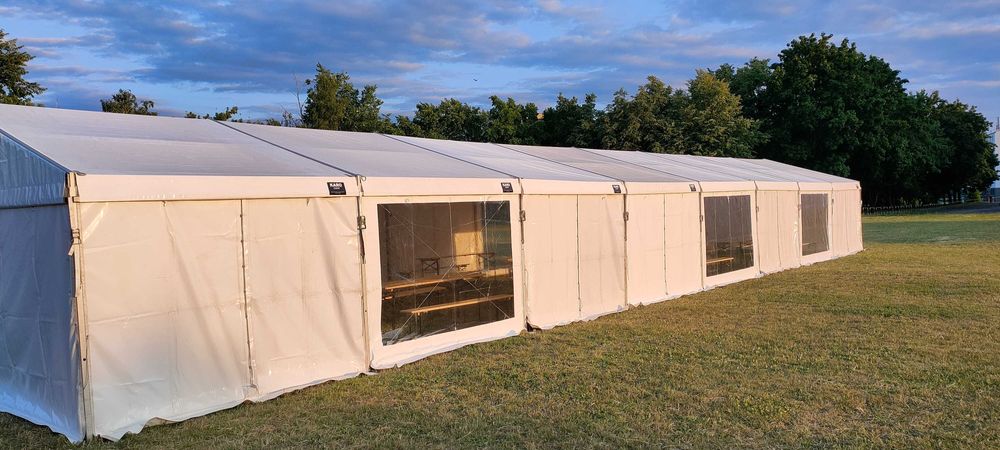 Hala Namiotowa 6x36 + Podłoga + Meble Eventowe + FV23%