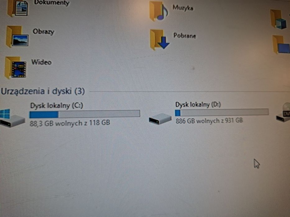 Komputer stacjonarny Intel Quad Core GT640 SSD HDD