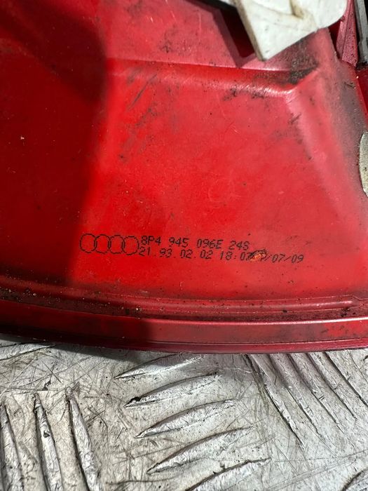 Conjunto Farolins Tras Traseiro Direito Esquerdo Original Audi A3 8P