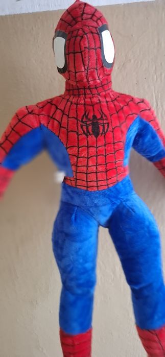Śliczna maskotka Spiderman, miękki plusz, 40cm, super