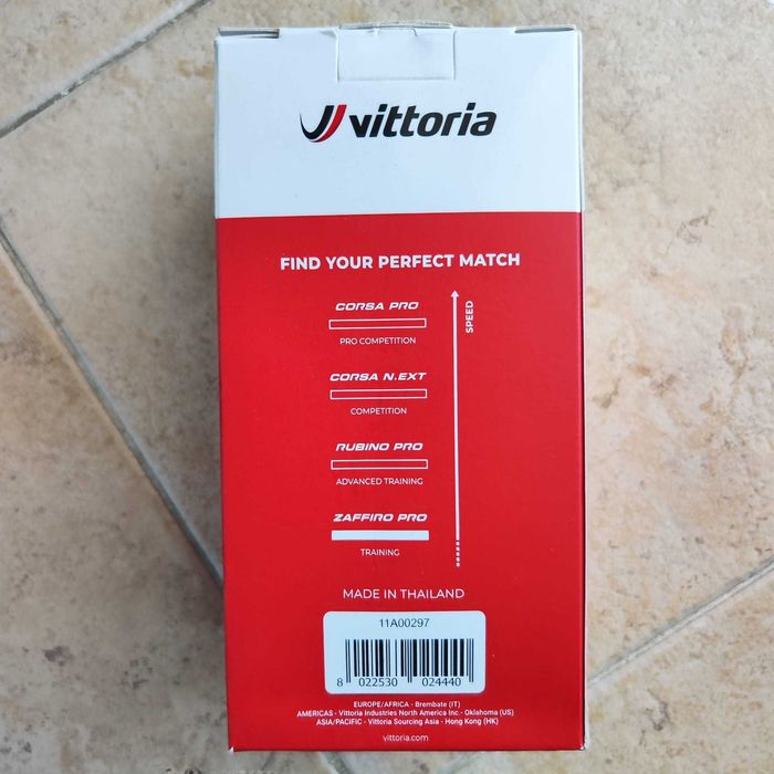 Pneu Vittoria Zaffiro Pro Graphene 2.0 32-622 Tube Estrada Dobrável