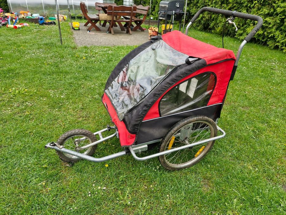Riksza, wózek do roweru
