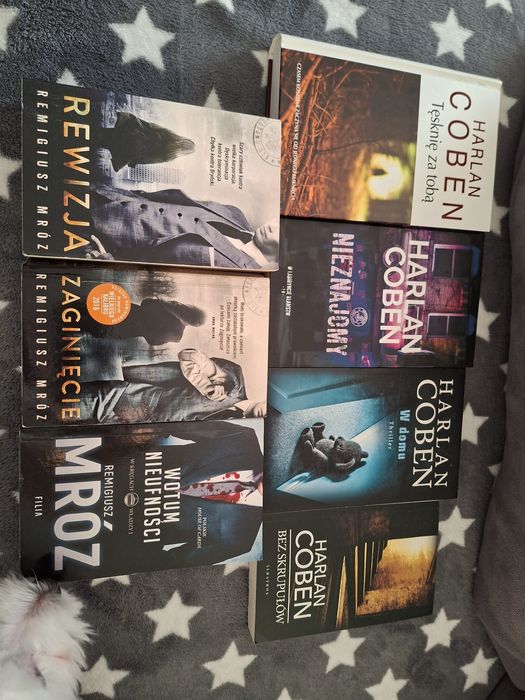 Książki Mróz, Coben plus gratisy