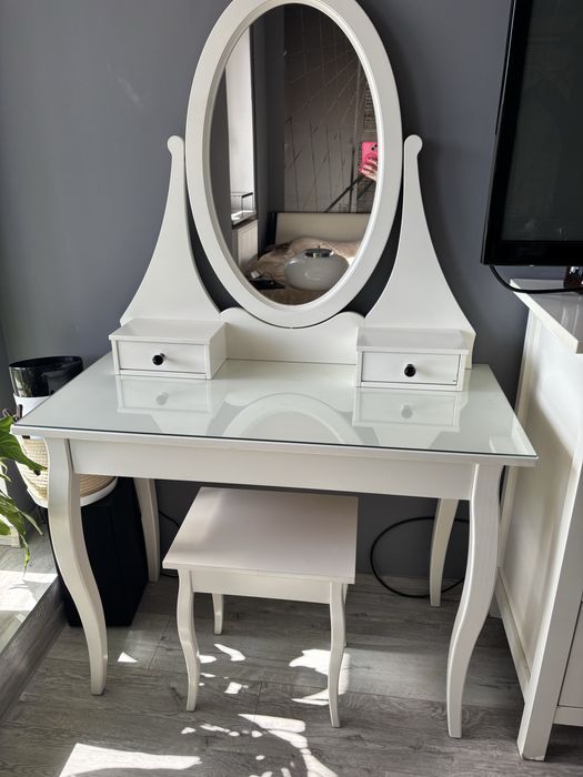 Toaletka  biała ikea