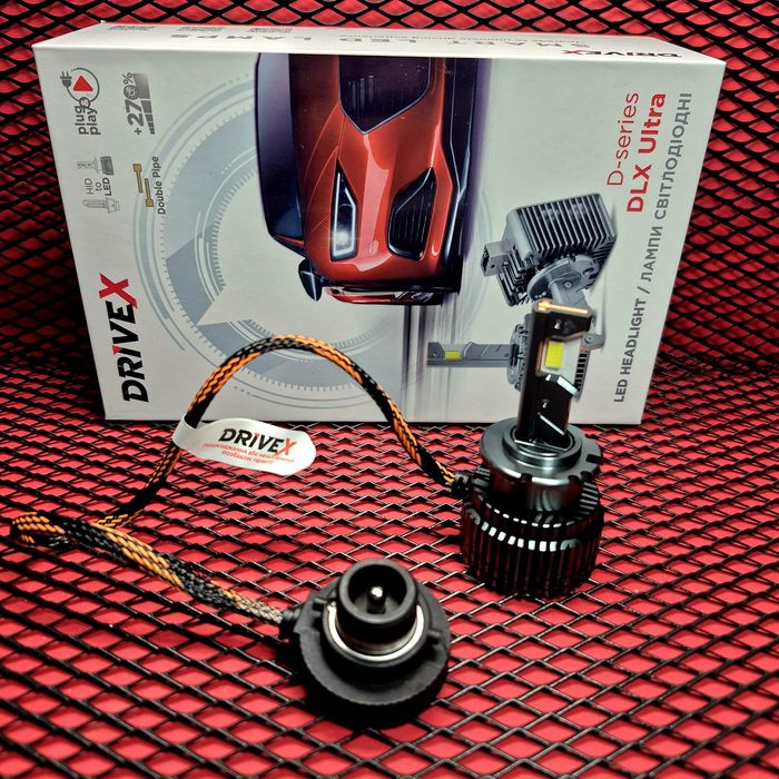 Лампи DriveX DLX Ultra  D2s D3S D4S D5S D8S D1 під штатний ксенон 55 W
