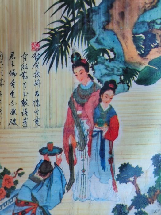 Pratos em bambu de Macau.