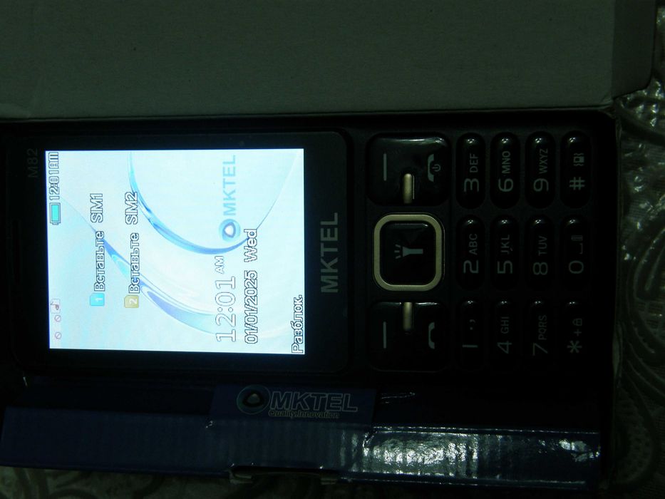 Новый кнопочный телефон MKTEL M82