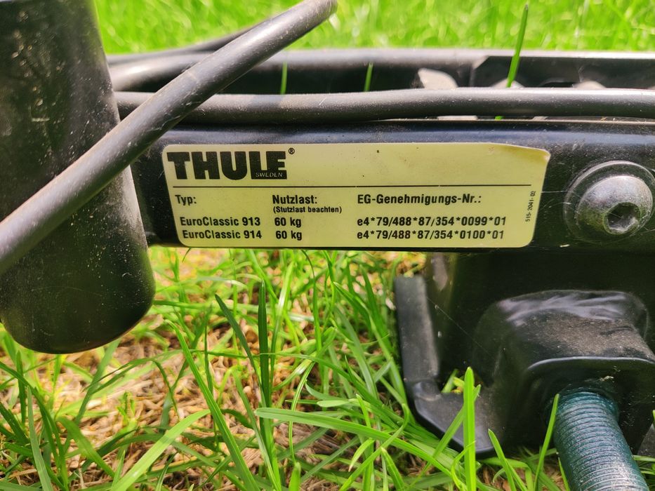 Bagażnik rowerowy na hak Thule na 3 rowery