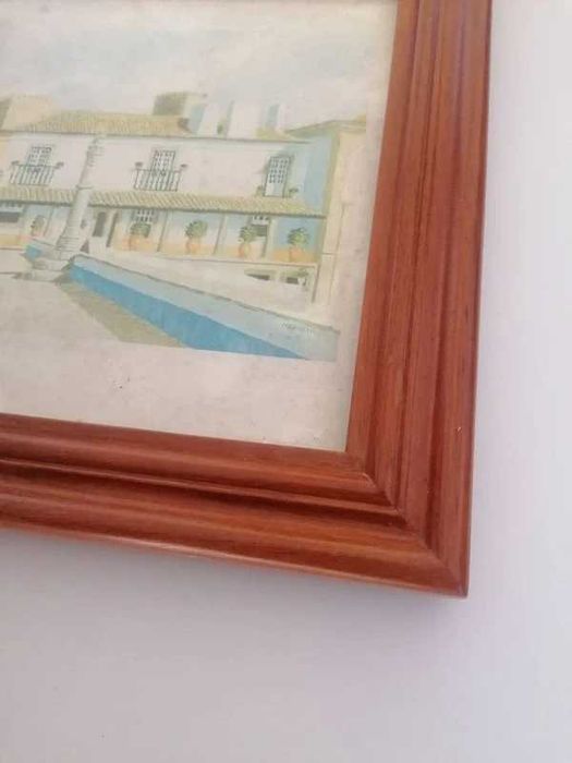 Quadro Moldura Óbidos Antigo Fotografia Frame