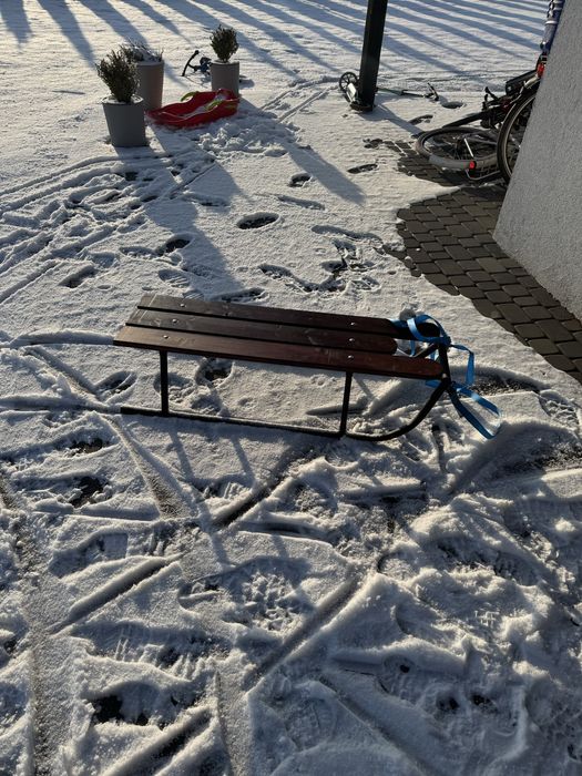 Sanki zimowe – solidne, NOWE