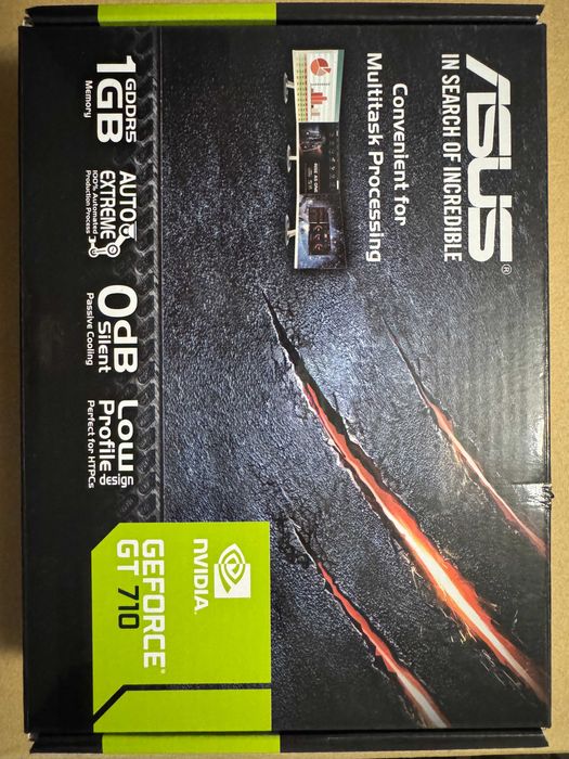 Placa Gráfica ASUS - GEFORCE GT 710 (1GB)