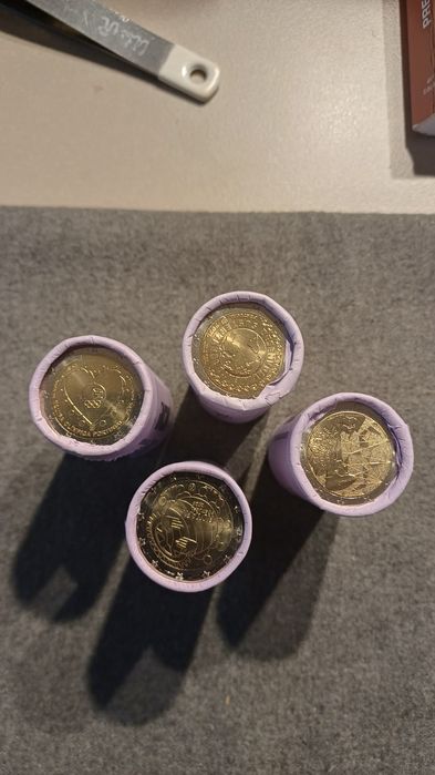 Rolos originais de 2€