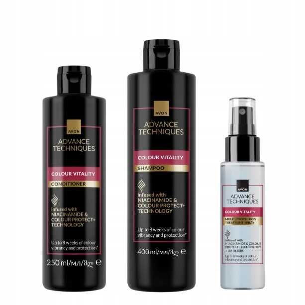 AVON Zestaw kosmetyków do Włosów 3W1 Ochrona Koloru