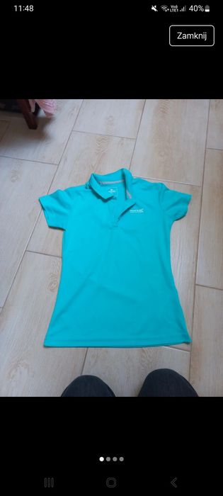 Nowe błękitne polo damskie Regatta 36