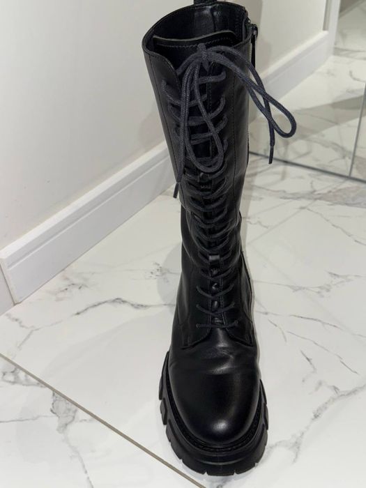 Черевики жіночі Columbia чорні (100% шкіра)