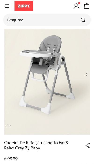 Cadeira alimentação