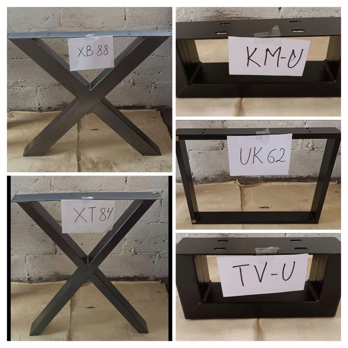 Розпродаж залишків: ніжки для столів, опори металеві, опт