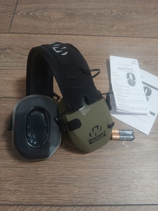 Активні тактичні навушники WALKER'S RAZOR SLIM
