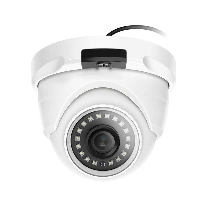Câmara Vigilância Dome 5MP PoE Exterior Visão Noturna 30M - NOVA
