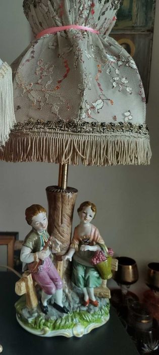 Статуэтка лампа светильник ночник фарфор Германия Румыния