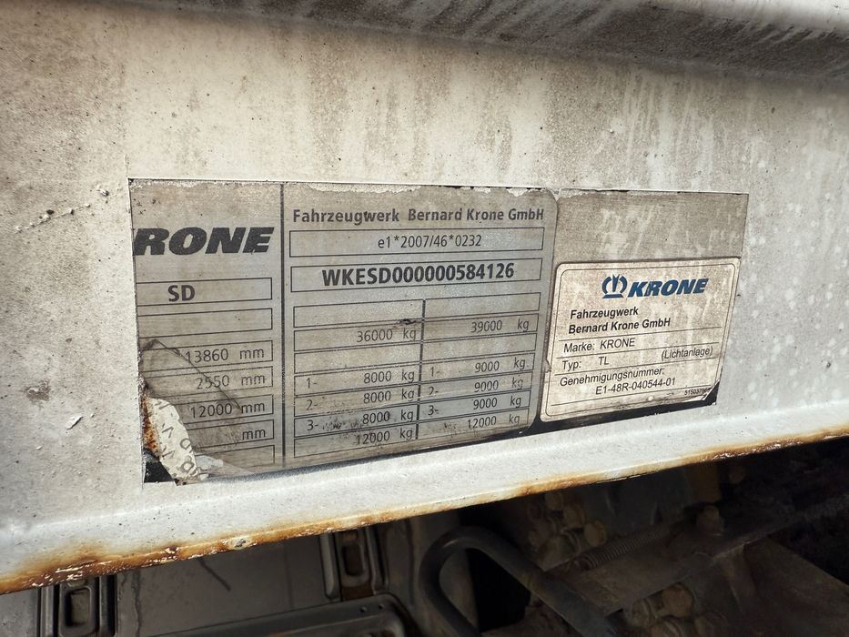 Naczepa Krone 213r